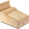 Wooden Plier, Burr And File Benchtop Organiser With Drawer