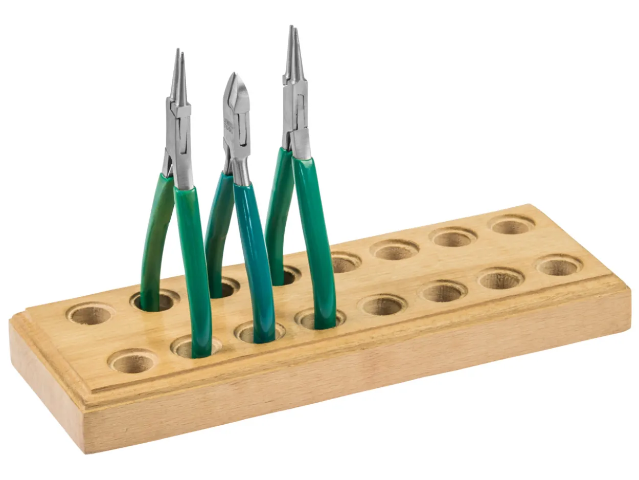 Wooden Pliers Holder For 8 Pliers
