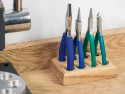 Wooden Pliers Holder For 4 Pliers