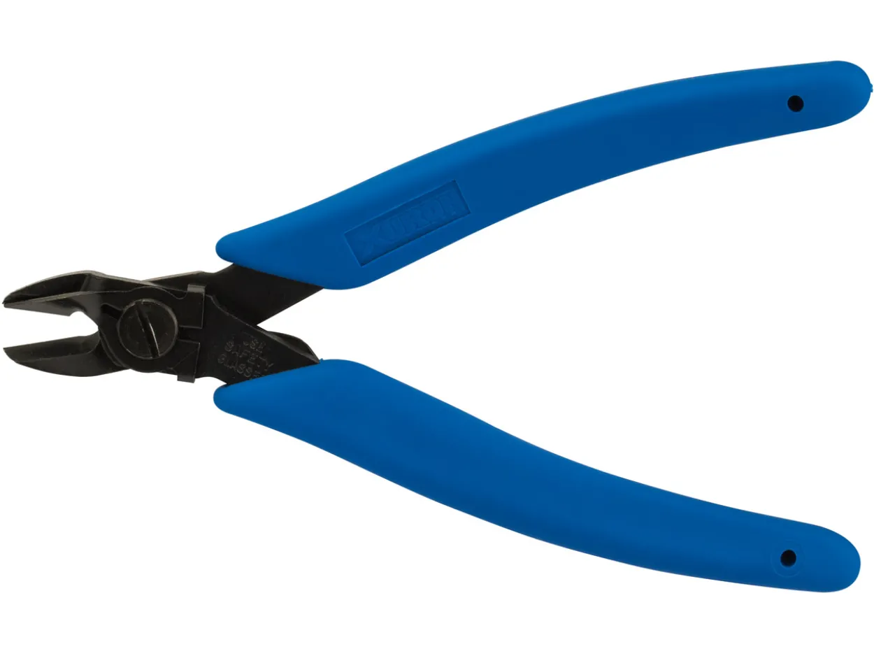 Xuron Oval Head Micro-shears With Wire Retaining Clip 9100f