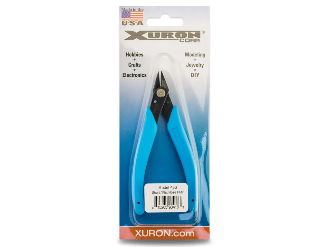 Xuron Short Flat Nose Pliers 483