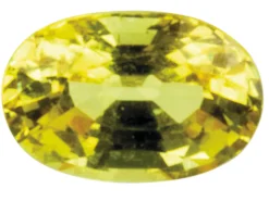 Yellow Sapphire, Oval, 6x4mm