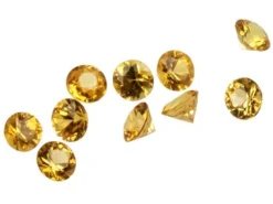 Yellow Sapphire, Round, 1.5mm