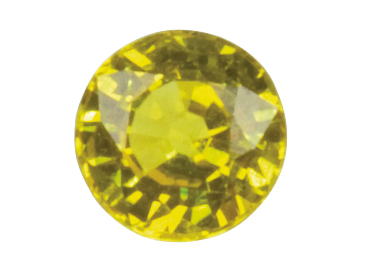 Yellow Sapphire, Round, 3mm