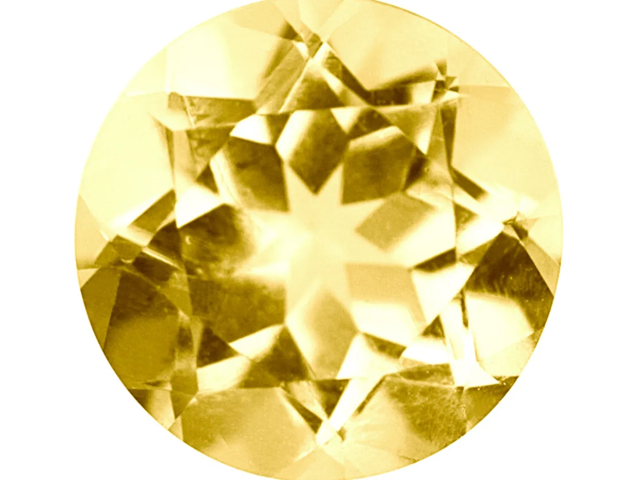 Yellow Sapphire, Round, 3mm