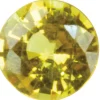 Yellow Sapphire, Round, 4mm