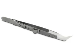 Zirconium Stainless Steel Tweezers, Curved